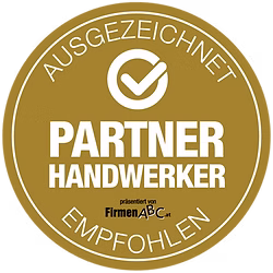 Ausgezeichneter Partner-Handwerker – Siegel
